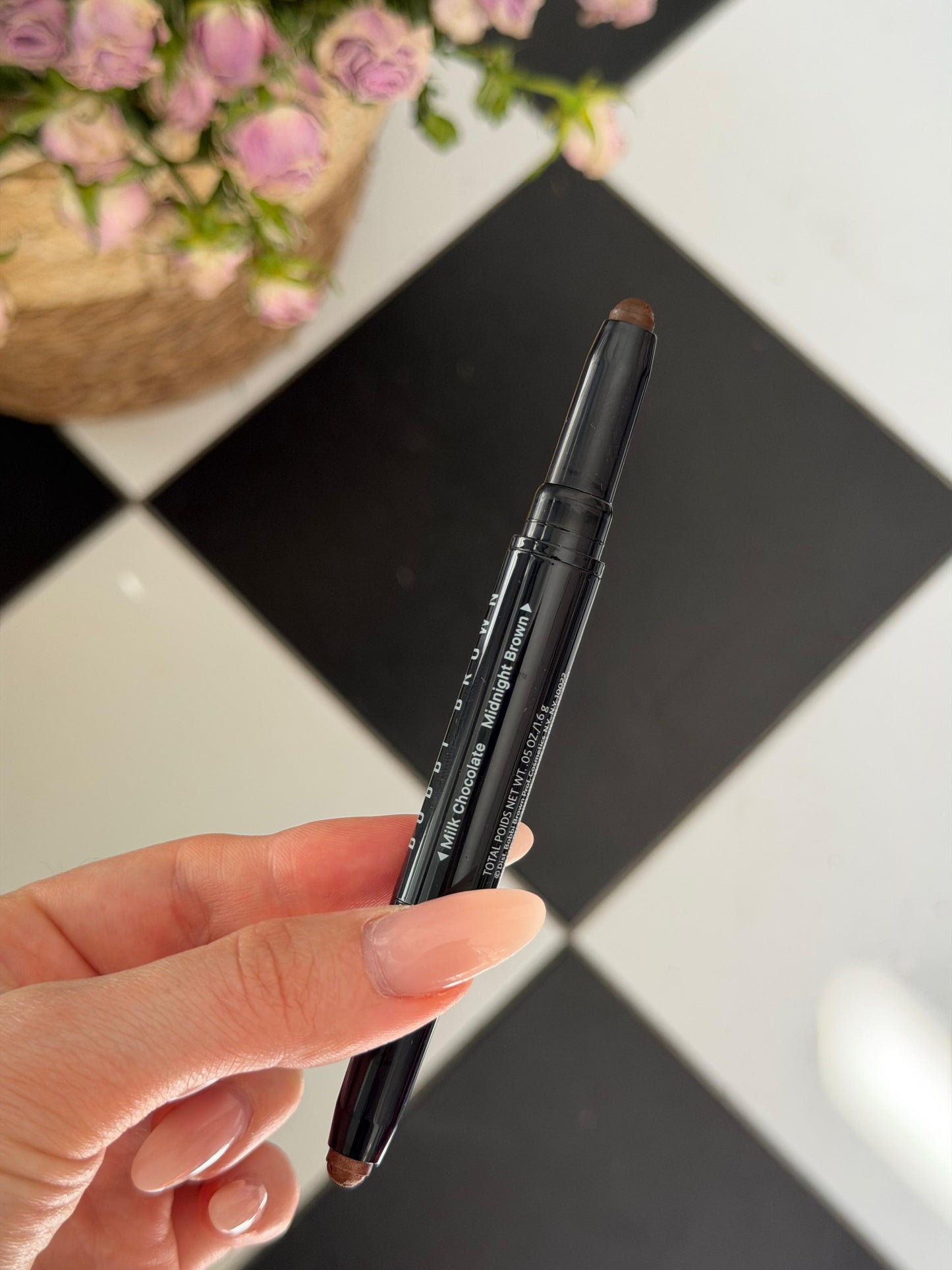 BOBBI BROWN Dual-Ended Long-Wear Cream EyeShadow Stick - Milk Chocolate/Midnight Brown
