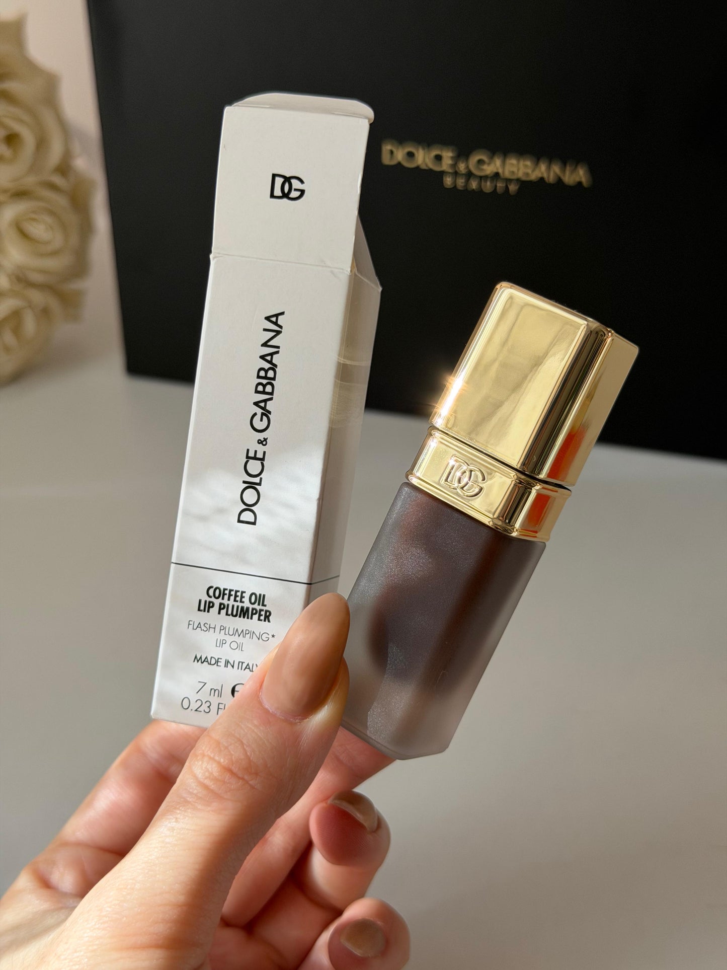 DOLCE&GABBANA Coffee Oil Lip Plumper
