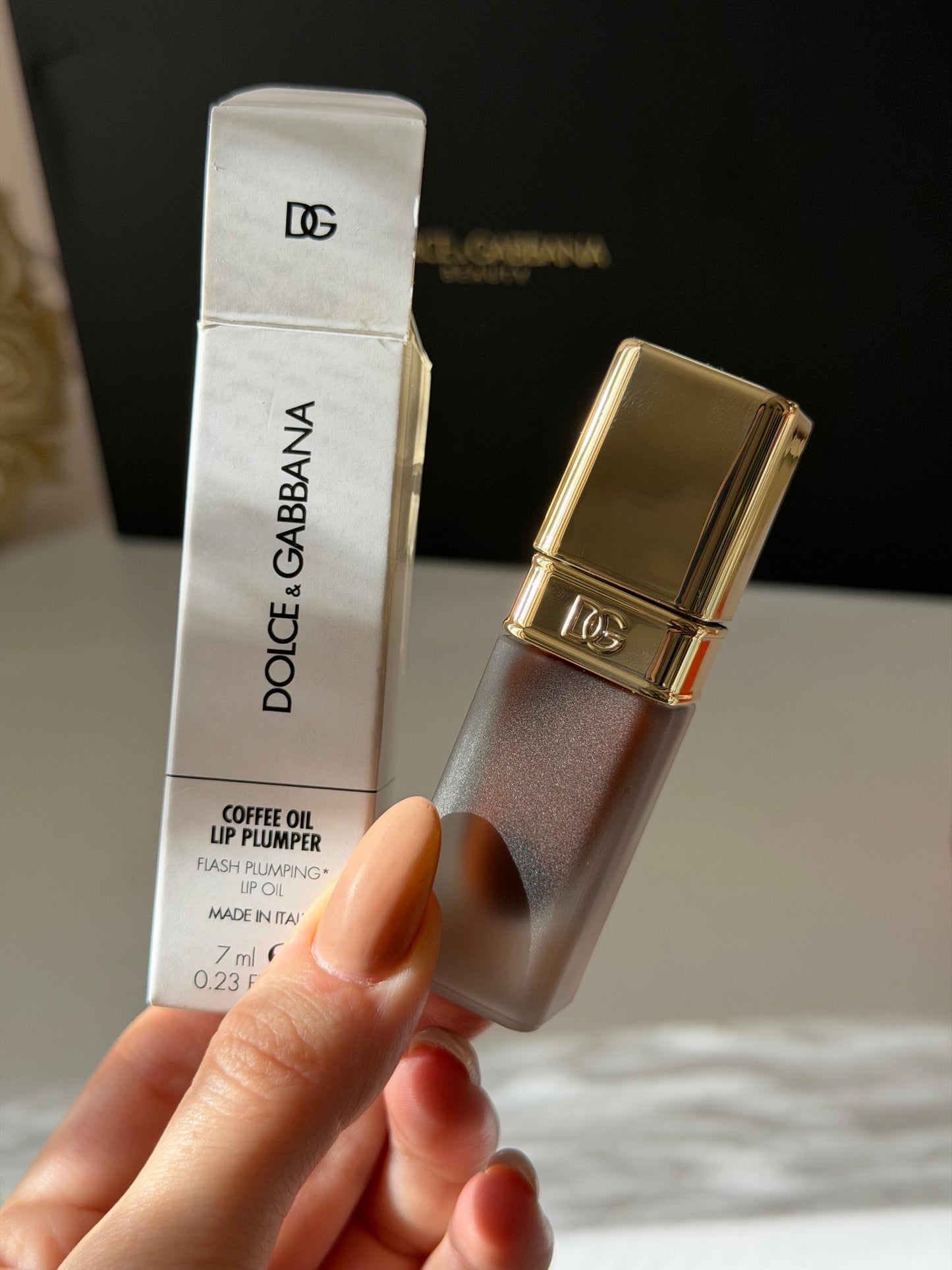 DOLCE&GABBANA Coffee Oil Lip Plumper