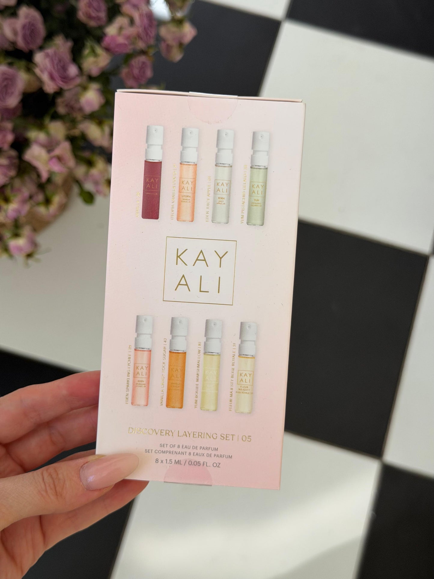 KAYALI Discovery Layering Sampler Set Of 8 Eau De Parfum - Travel Size