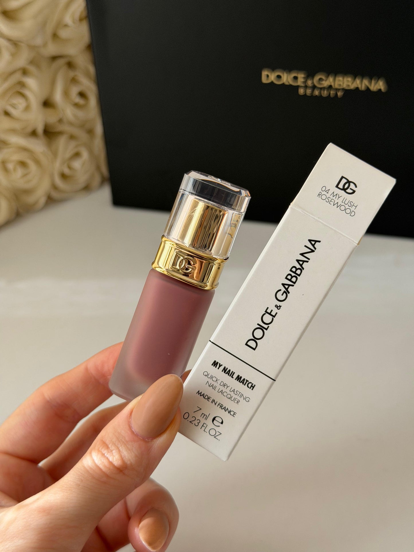 DOLCE&GABBANA My Nail Match
Quick Dry Lasting Nail Lacquer (04)