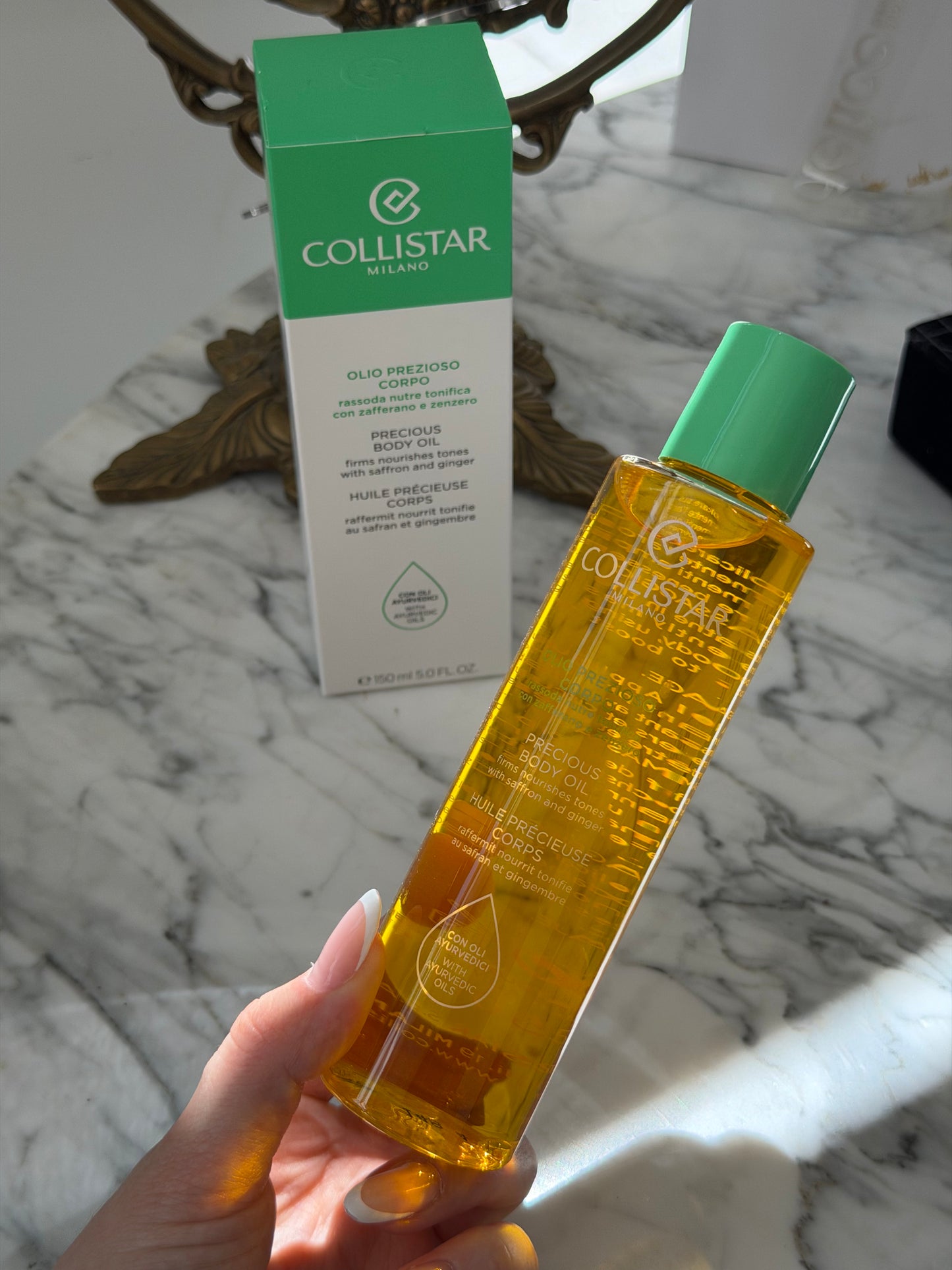 COLLISTAR
Precious Body Oil 150ml
Firms, Nourishes, Tones With Saffron And Ginger