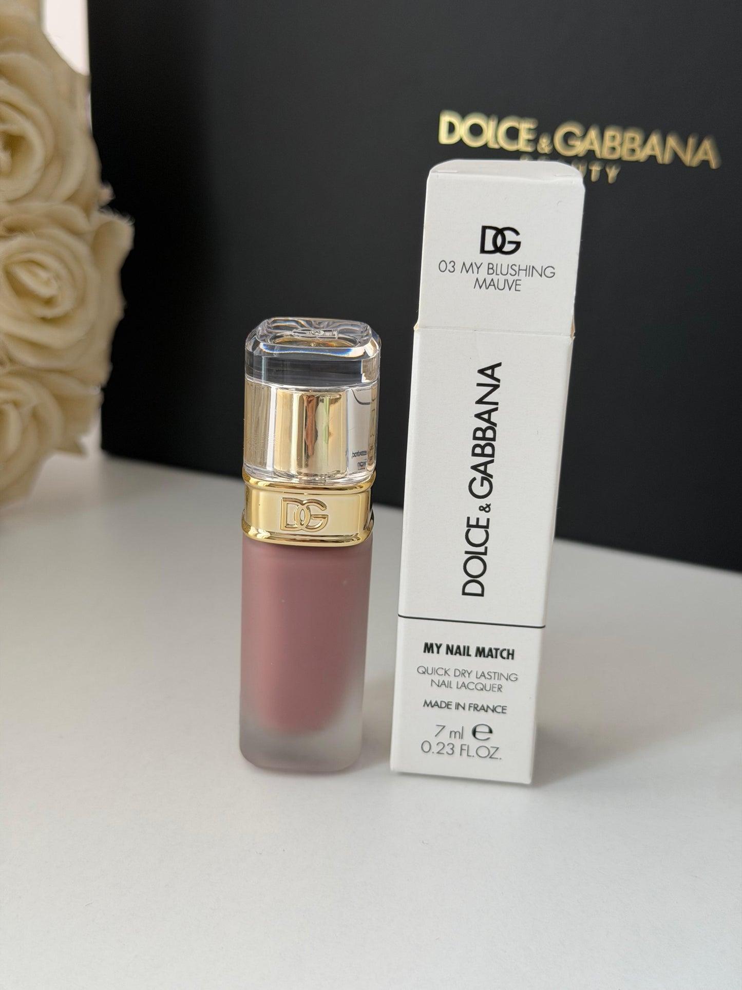 DOLCE&GABBANA My Nail Match
Quick Dry Lasting Nail Lacquer (03)