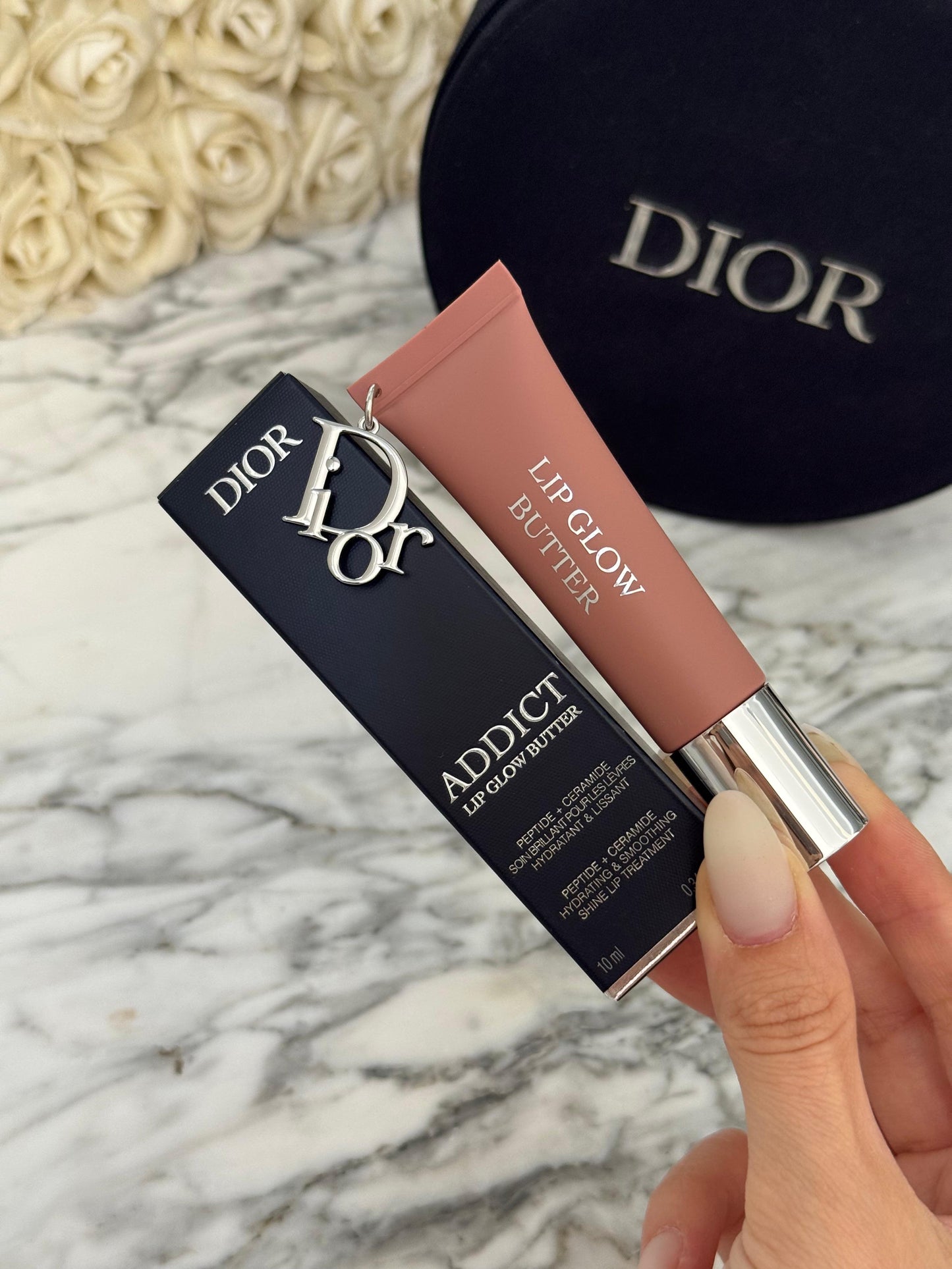 DIOR Addict Lip Glow Butter (103)
24-Hour Hydrating Shine Lip Treatment Peptide + Ceramide