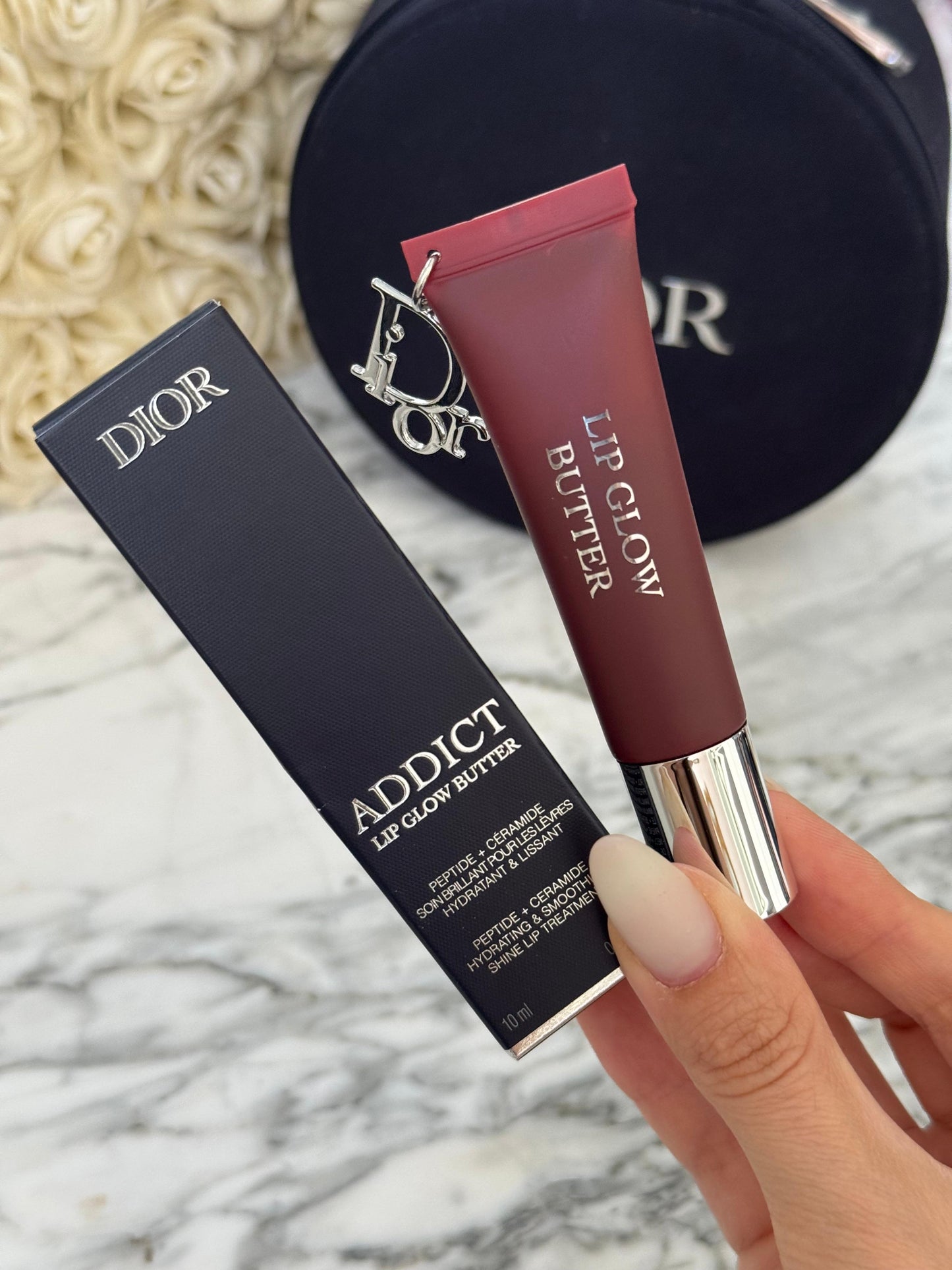 DIOR Addict Lip Glow Butter (104)
24-Hour Hydrating Shine Lip Treatment Peptide + Ceramide