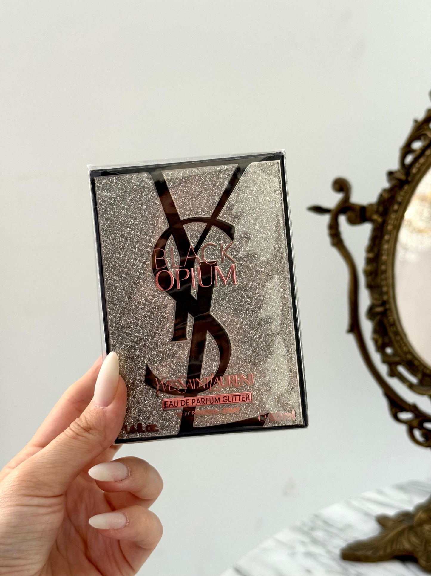 YSL Black Opium Eau De Parfum Glitter