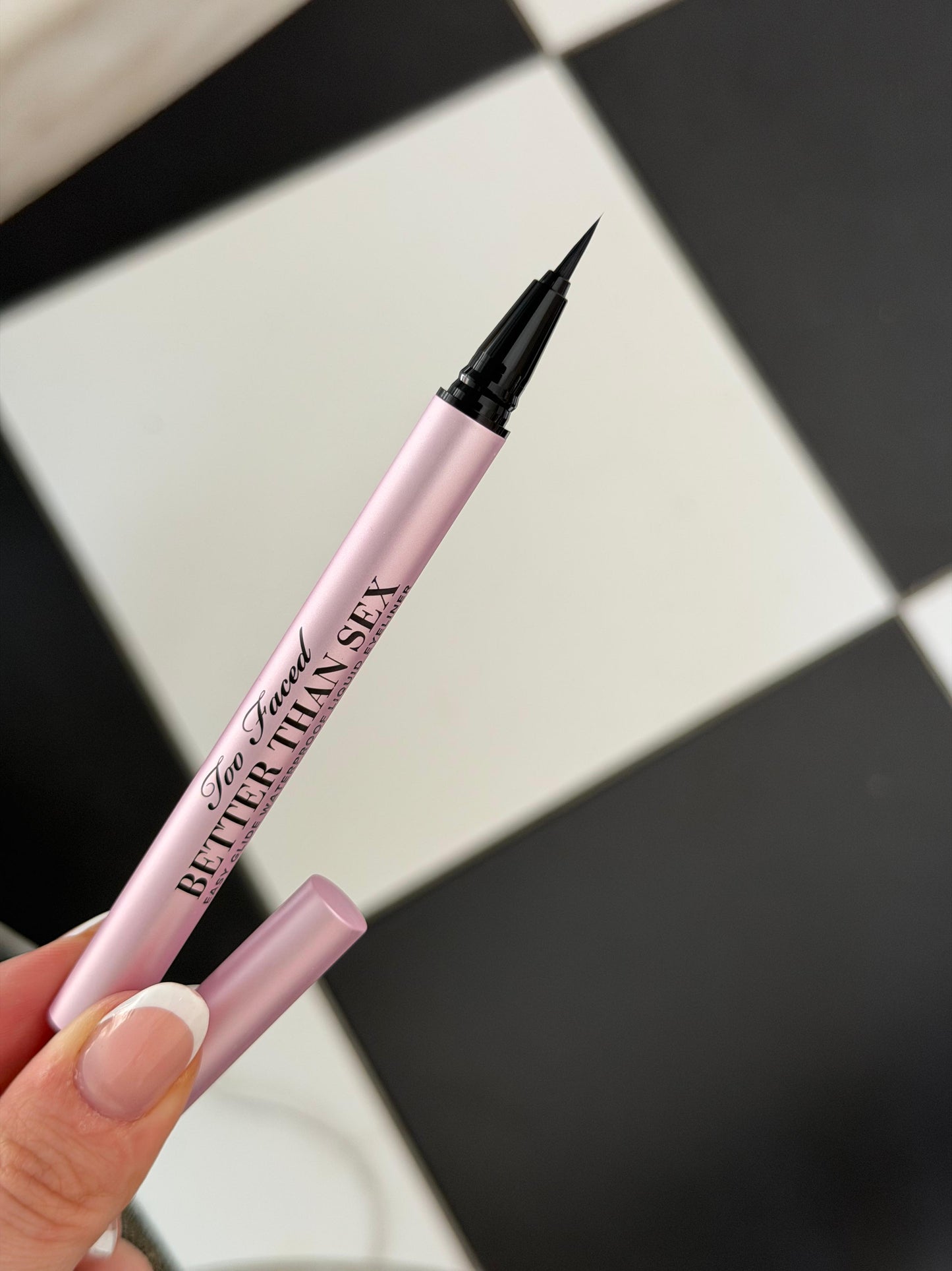 TOO FACED Better Than Sex Easy Glide Waterproof Liquid Eyeliner 24H High Pigment - Deepest Black