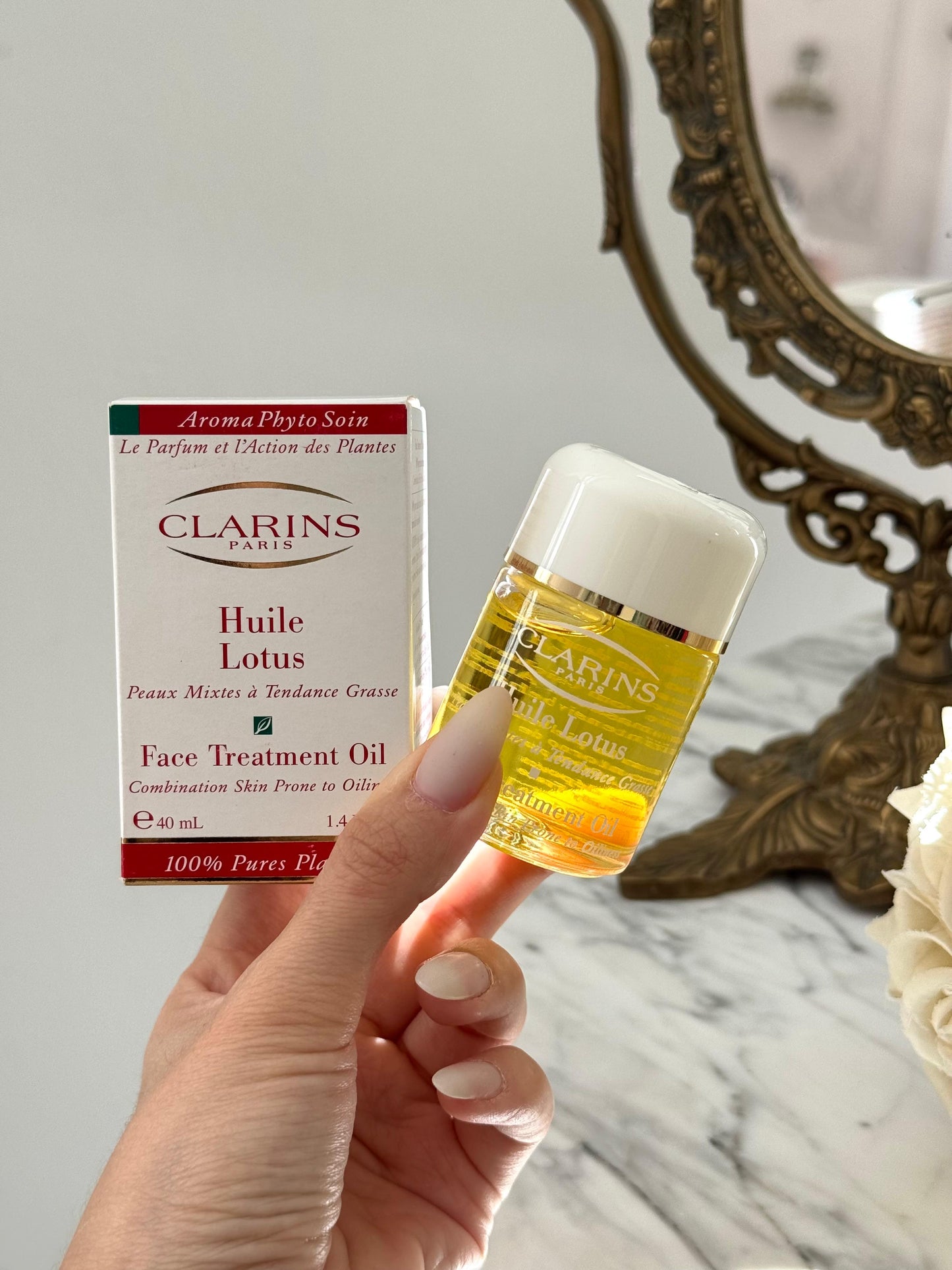 CLARINS Huile Lotus Face Treatment Oil