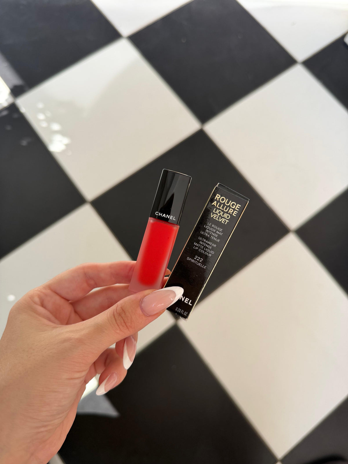 CHANEL Rouge Allure Liquid Velvet (222) - Ultrawear Intense Matte Liquid Lipstick