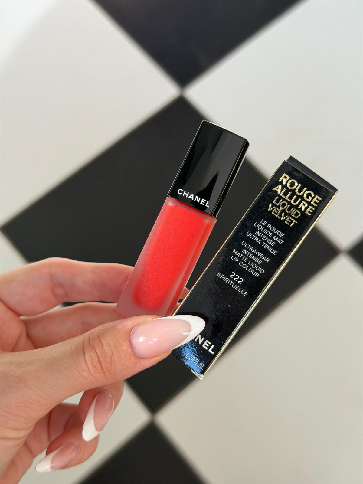 CHANEL Rouge Allure Liquid Velvet (222) - Ultrawear Intense Matte Liquid Lipstick