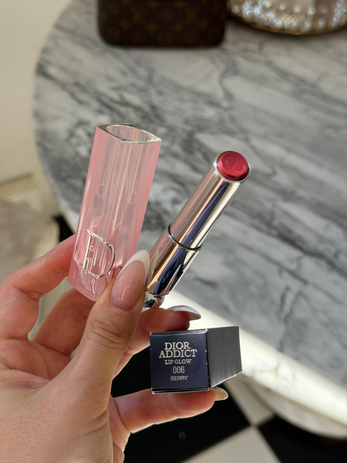 DIOR Addict Lip Glow (006)
48-Hour Hydrating Lip Balm - pH-Activated Color