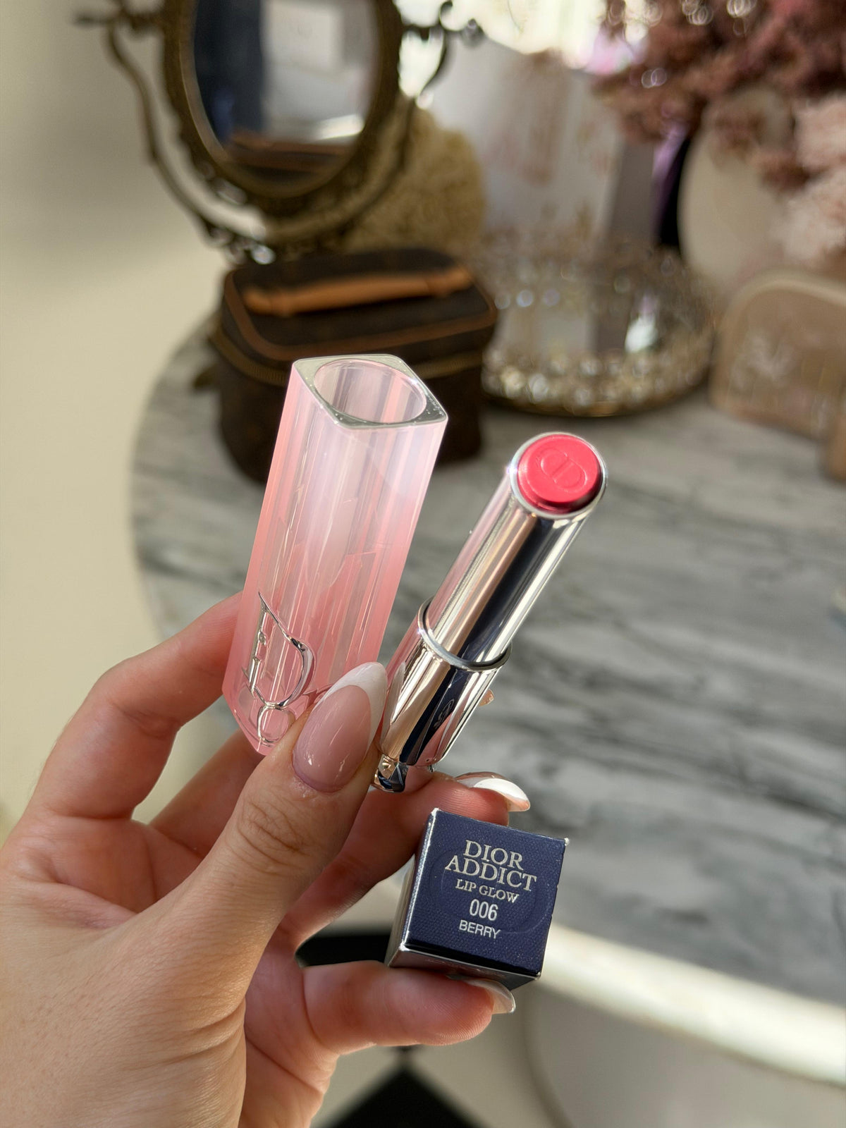 DIOR Addict Lip Glow (006)
48-Hour Hydrating Lip Balm - pH-Activated Color