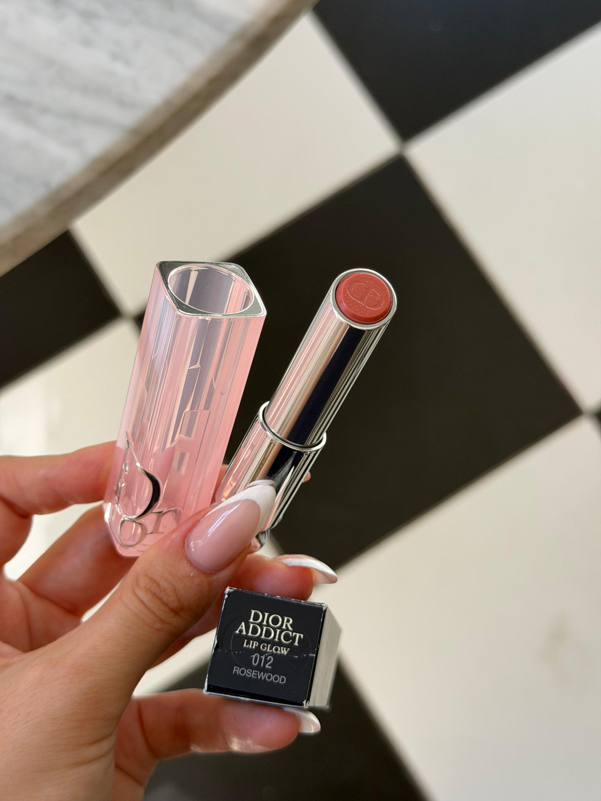 DIOR Addict Lip Glow (012)
48-Hour Hydrating Lip Balm - pH-Activated Color