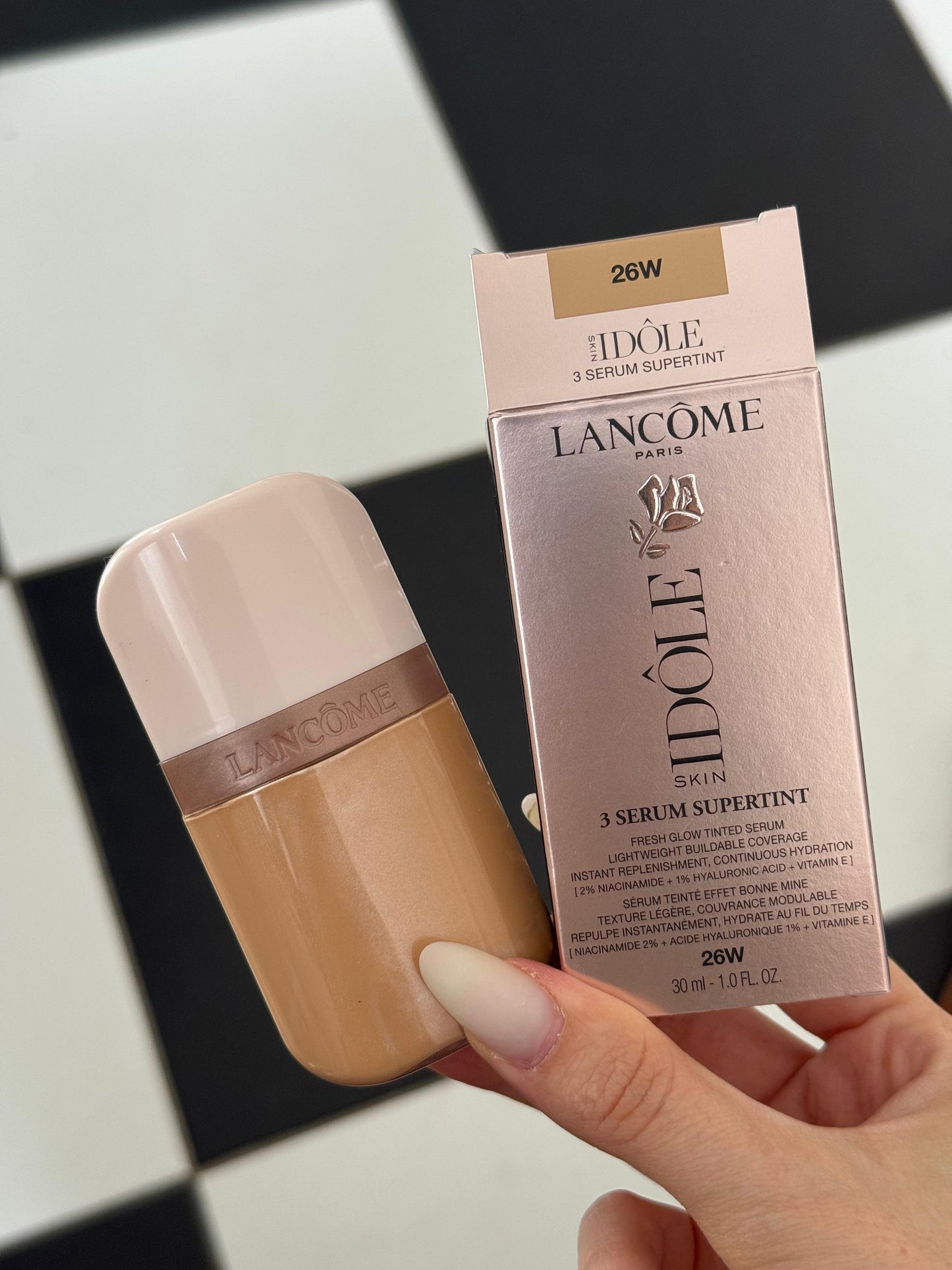 LANCÔME Idôle Skin 3 Serum Supertint Fresh Glow Foundation