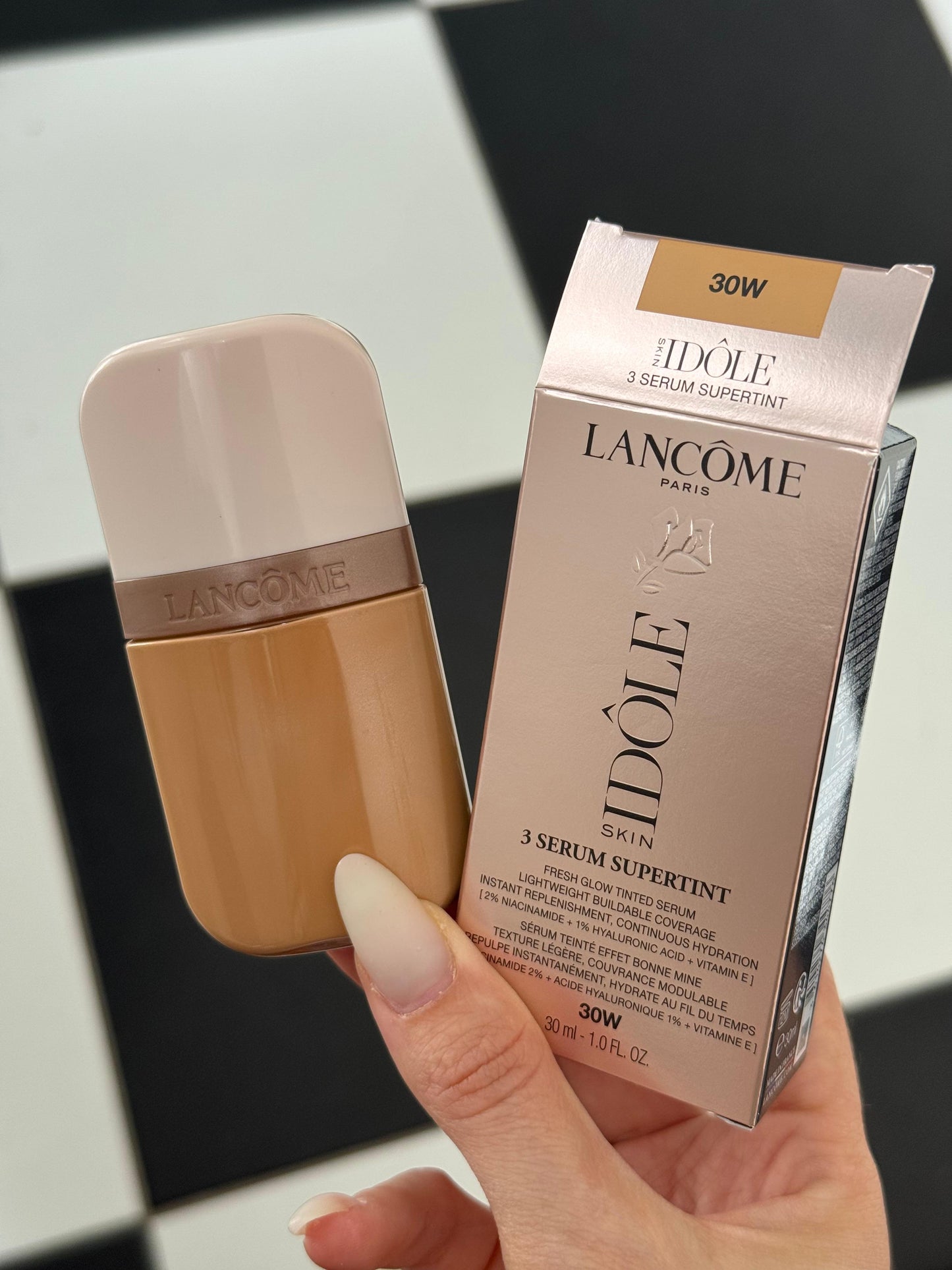 LANCÔME Idôle Skin 3 Serum Supertint Fresh Glow Foundation