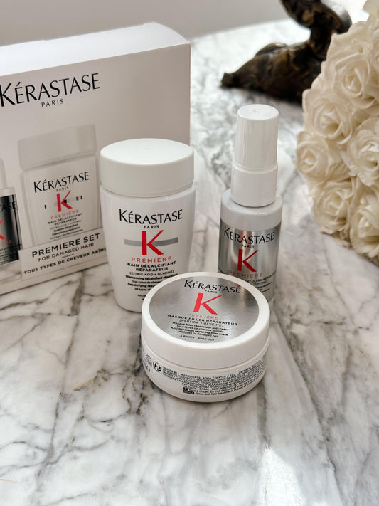 KÉRASTASE Première
Fine To Medium Repairing Hair Care Set