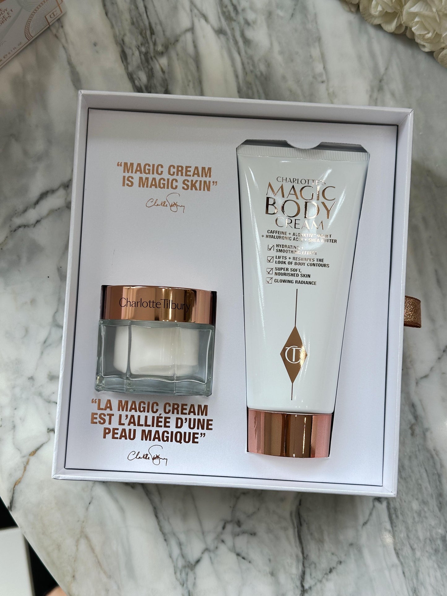 CHARLOTTE TILBURY Charlotte’s Magic Cream Heroes
Limited Edition Skincare Set
