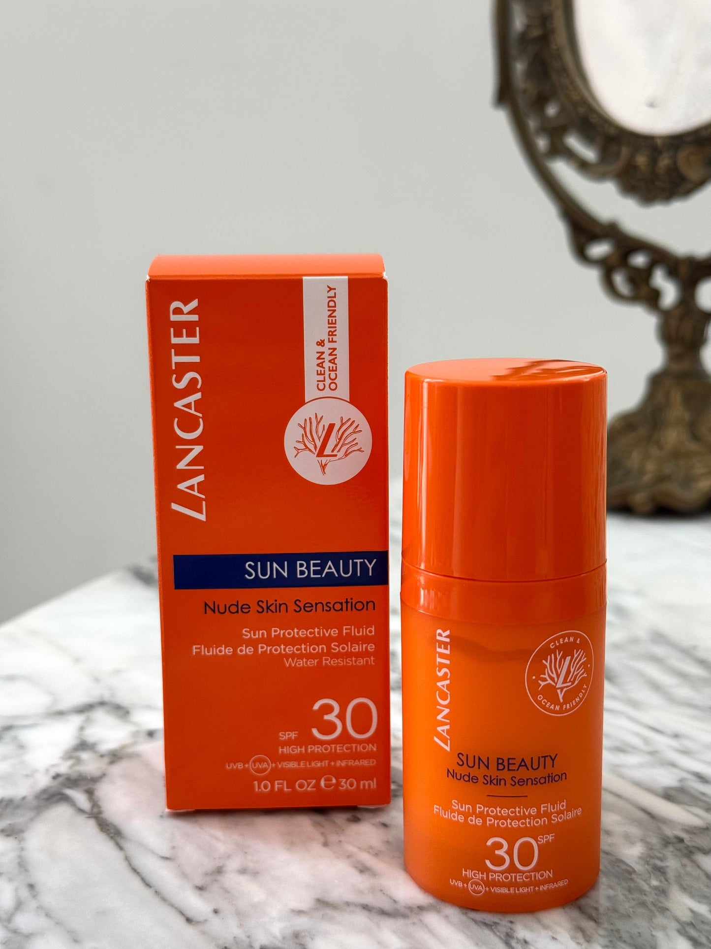 LANCASTER Sun Beauty Nude Skin Sensation - Facial Sun Protective Fluid SPF30