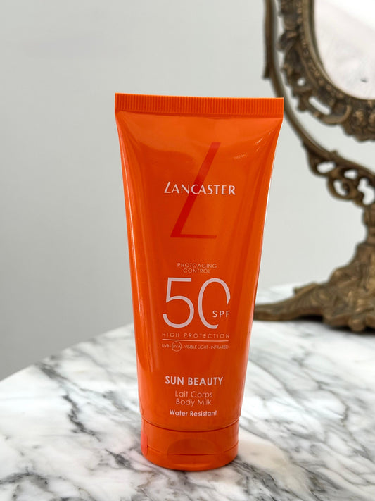 LANCASTER Sun Beauty Body Milk SPF50 Water Resistant