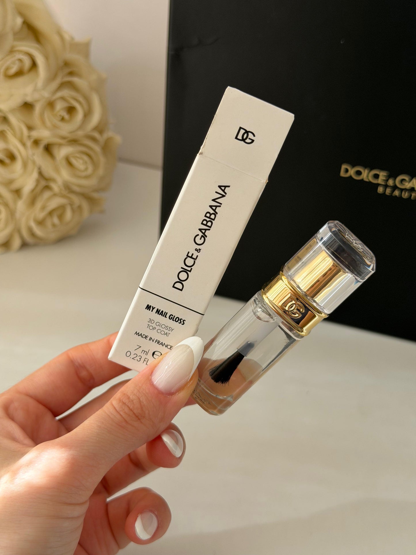 DOLCE&GABBANA My Nail Gloss
3D Glossy Top Coat