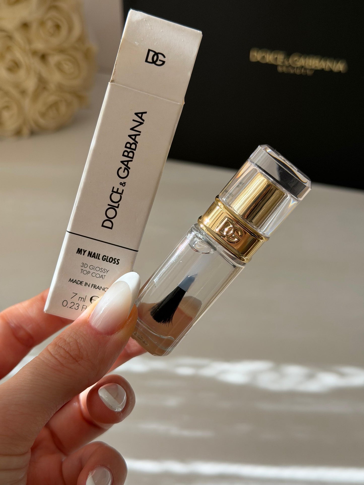 DOLCE&GABBANA My Nail Gloss
3D Glossy Top Coat