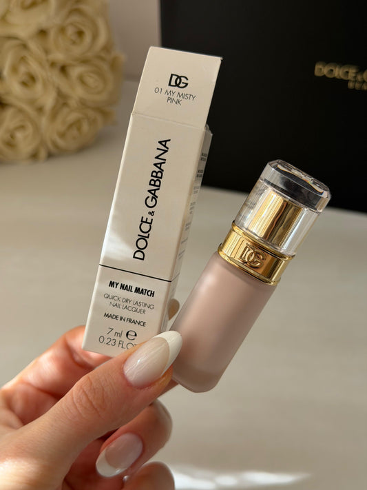 DOLCE&GABBANA My Nail Match
Quick Dry Lasting Nail Lacquer (01)