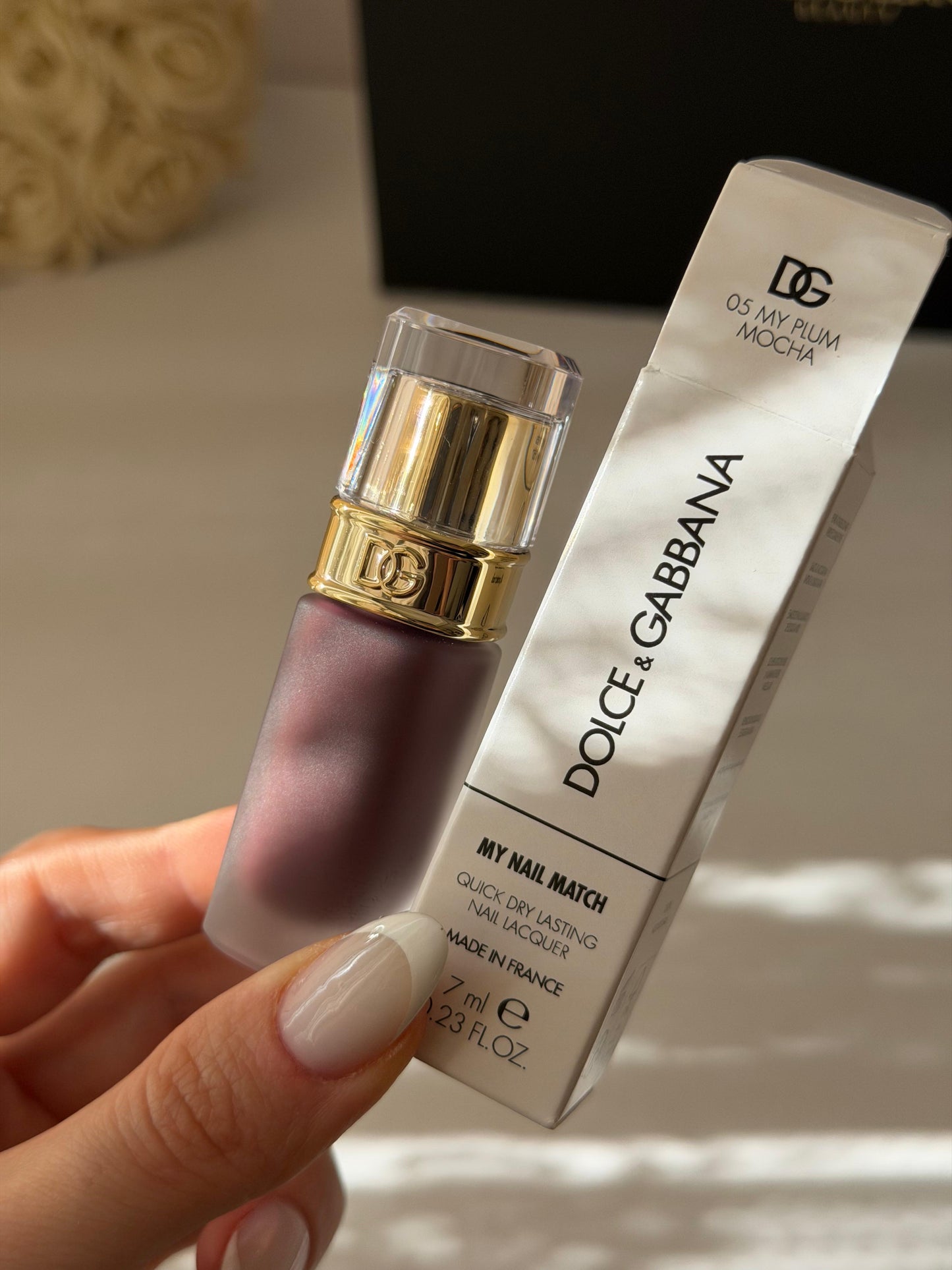 DOLCE&GABBANA My Nail Match
Quick Dry Lasting Nail Lacquer (05)