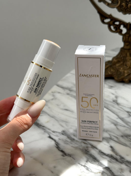 LANCASTER Sun Perfect Youth Protection Duo Stick Invisible SPF50