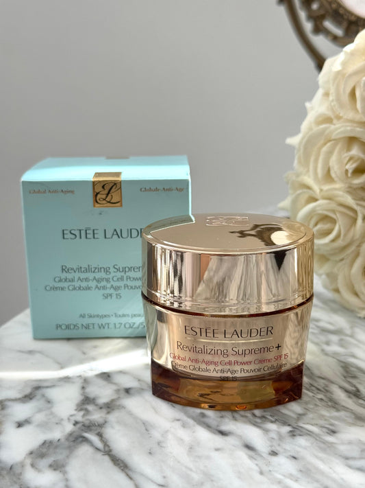 ESTÉE LAUDER Revitalizing Supreme+ SPF15
Global Anti-Aging Cell Power Creme