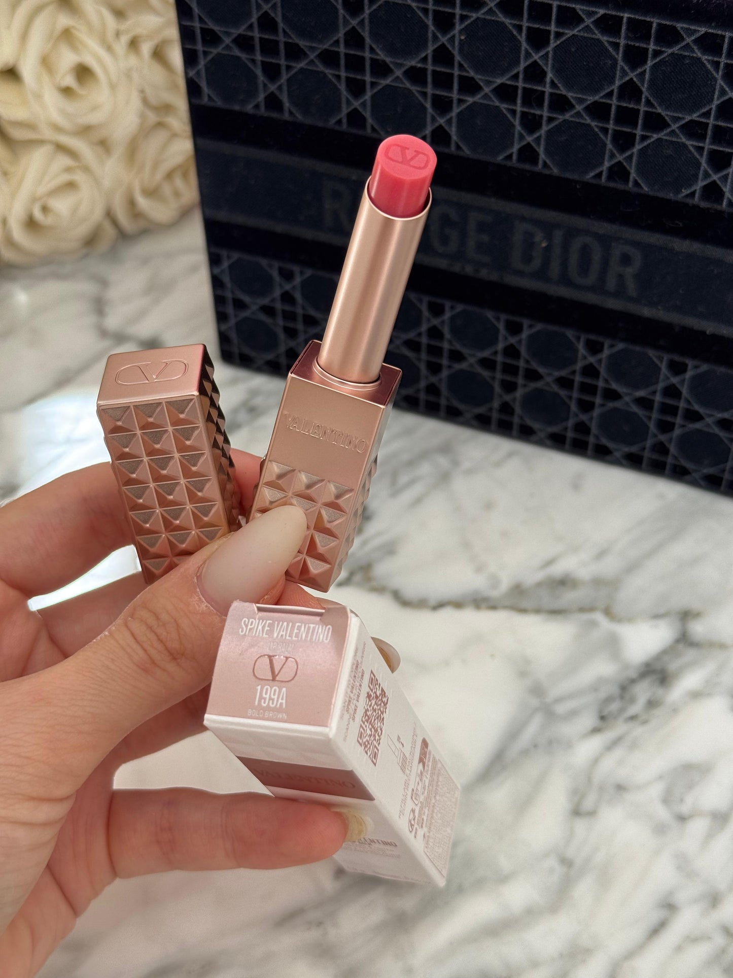 VALENTINO Spike Valentino Lip Balm - Rose In The Woods