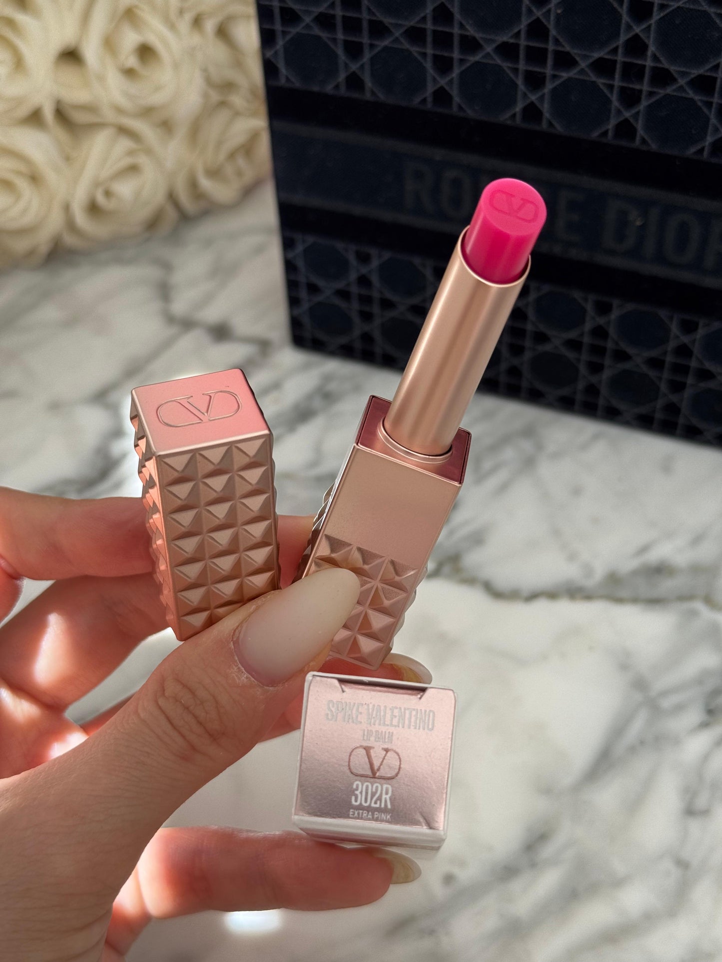 VALENTINO Spike Valentino Lip Balm - Extra Pink