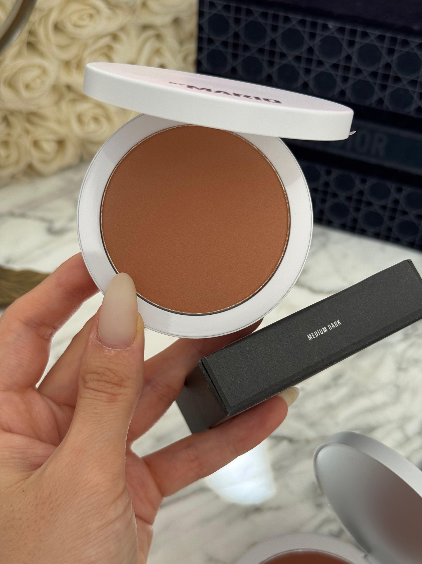 MAKEUP BY MARIO Softsculpt Powder Bronzer - Medium Dark