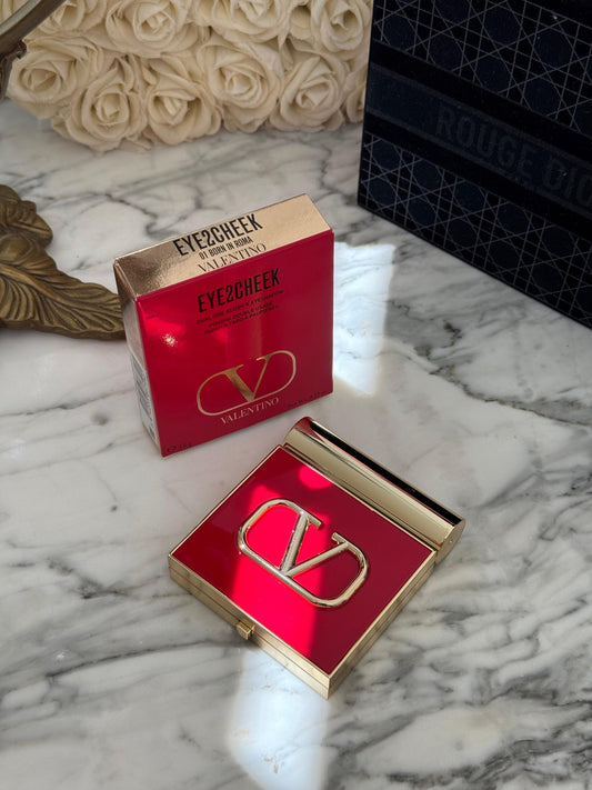 VALENTINO Eye2Cheek Dual-Use Blush & Eyeshadow (01)