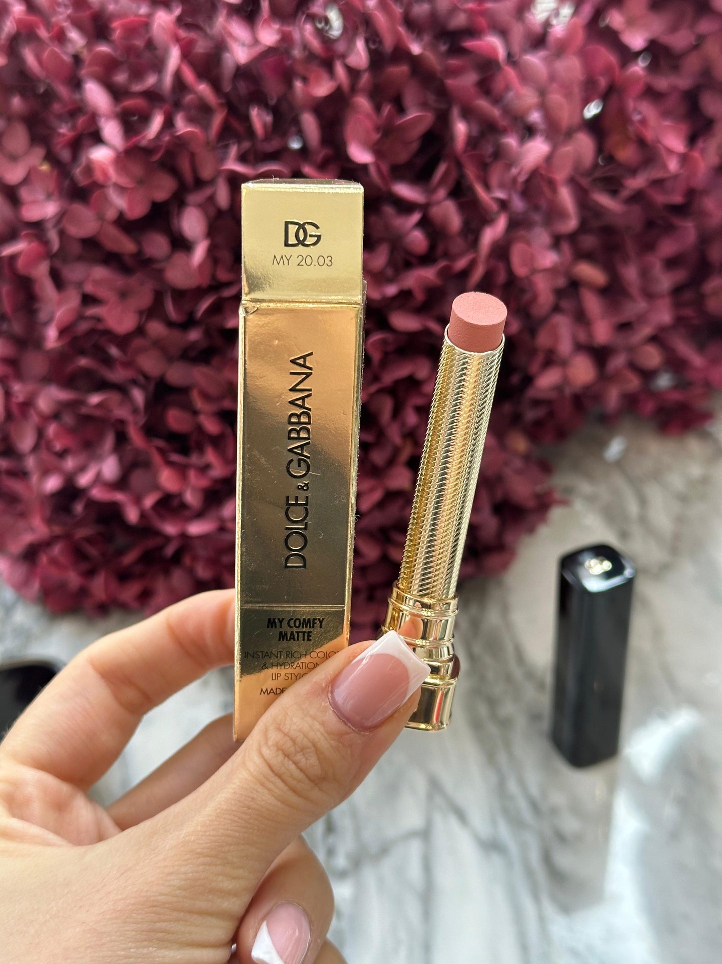 DOLCE&GABBANA My Comfy (20.03) Matte Instant Rich Color & Hydration Lipstick