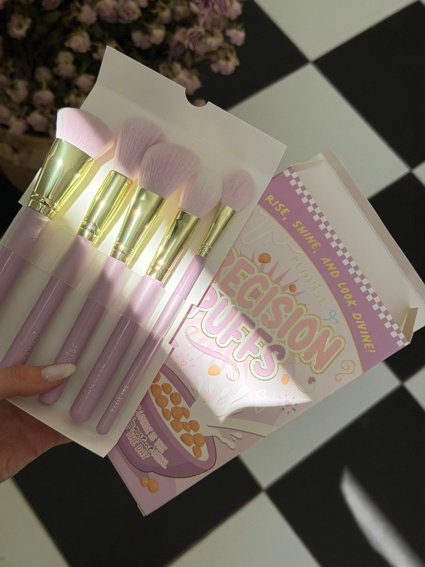 P.LOUISE Precision Puffs Brush Set