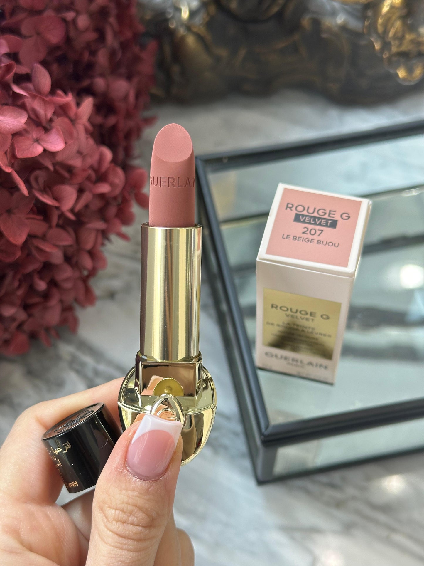 GUERLAIN
Rouge G Christmas Velvet Matte Refill Lipstick - Le Beige Bijou