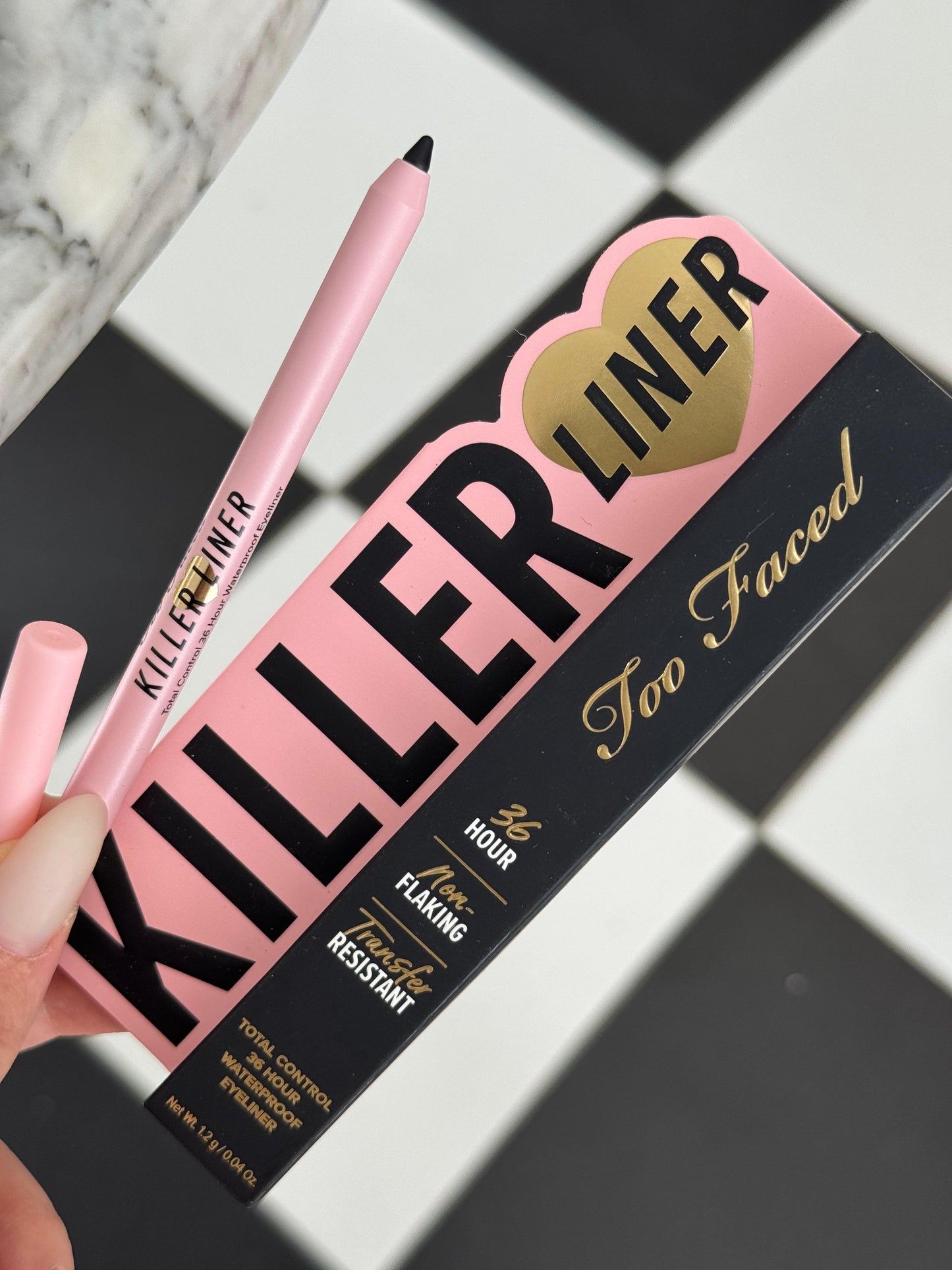 TOO FACED Killer Liner 36 Hour Waterproof Gel Eyeliner Pencil