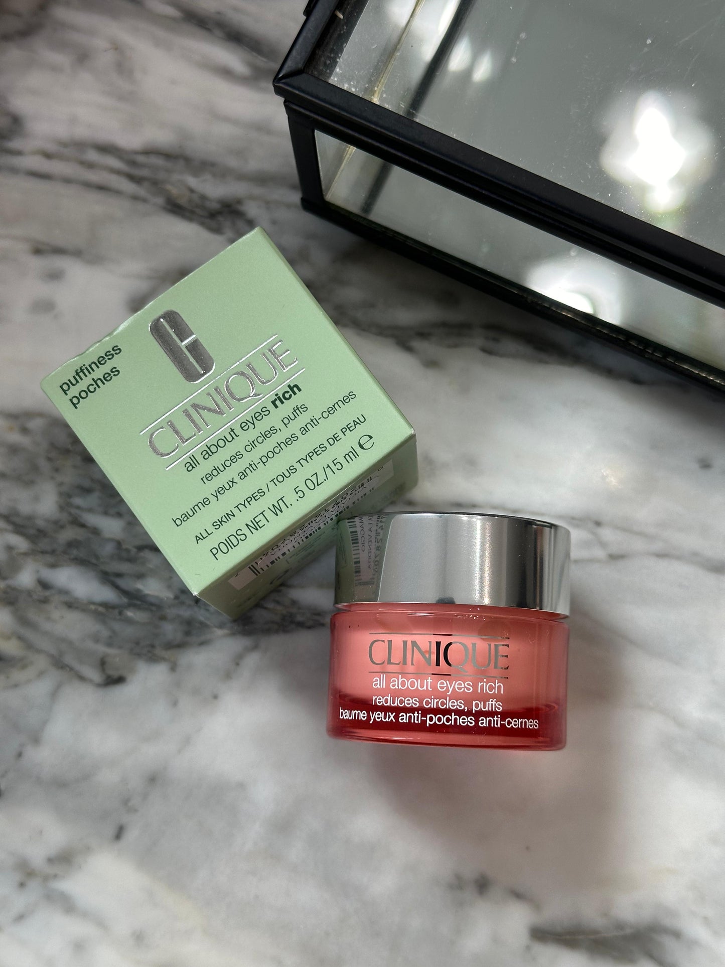 CLINIQUE All About Eyes™ Rich Eye Cream with Hyaluronic Acid - Reduces Circles, Puffs