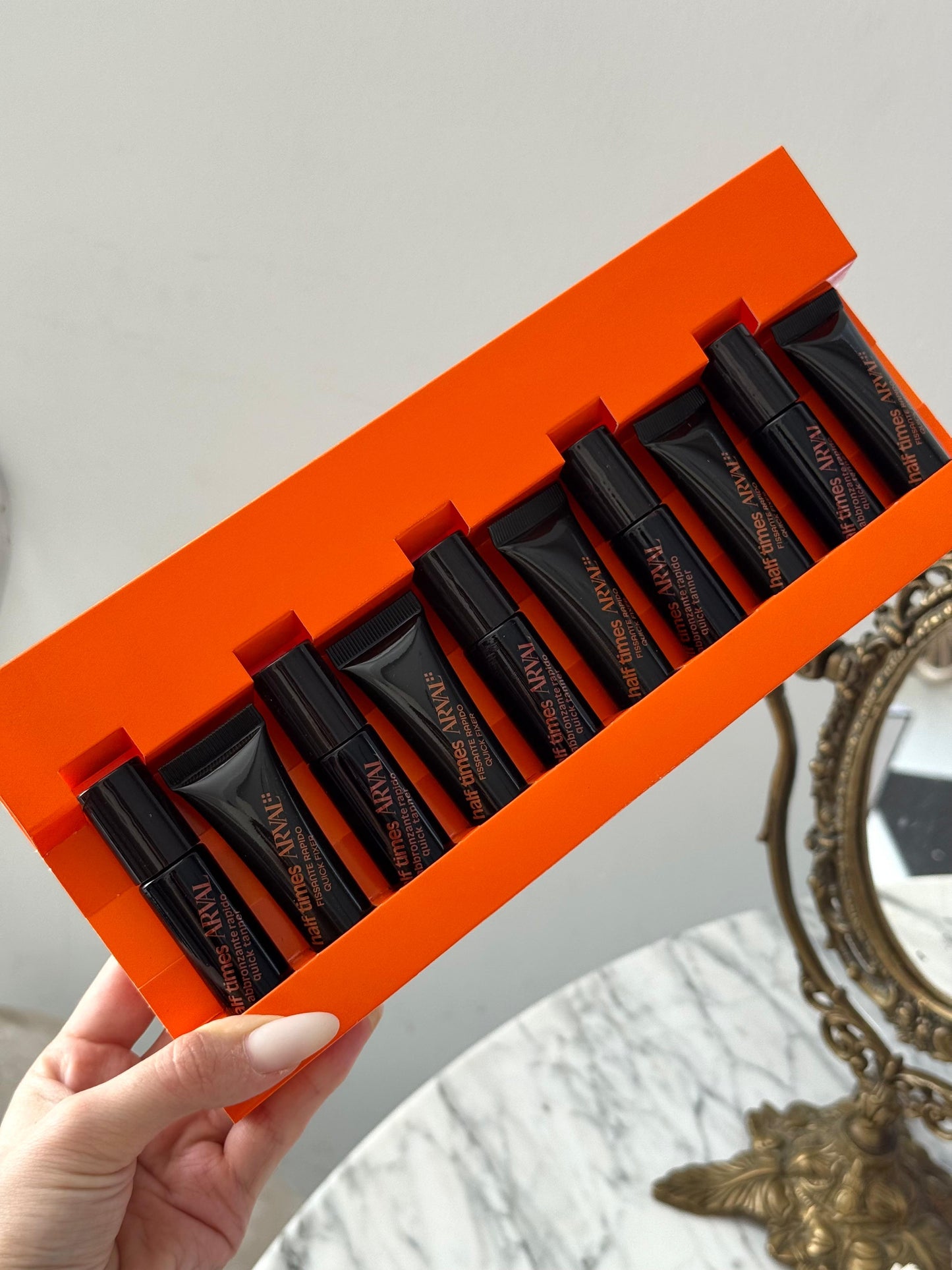 ARVAL Half Times SPF6 Quick Tanner & Quick Fixative