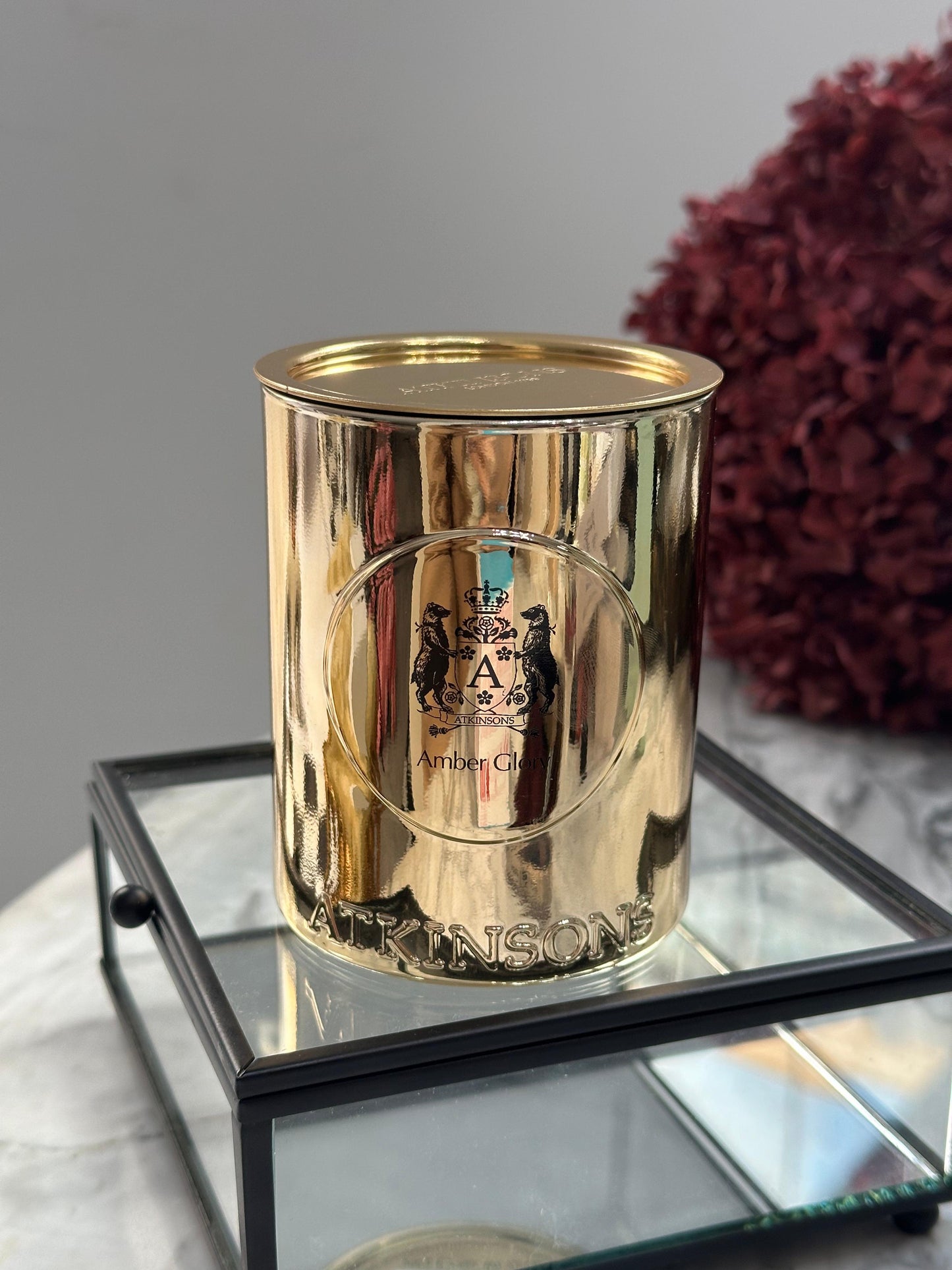 ATKINSONS Amber Glory - Scented Candle Warm and Comforting