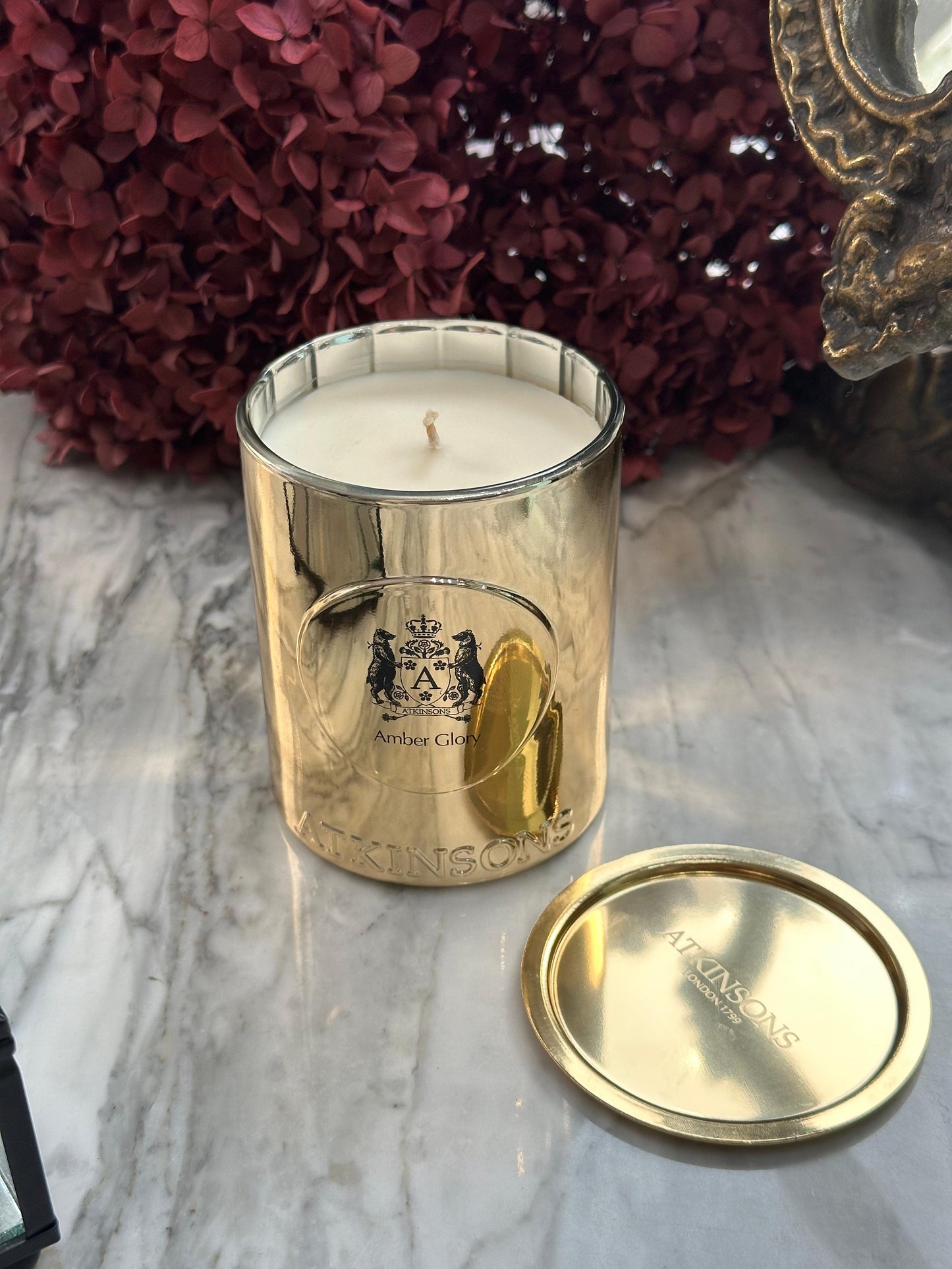 ATKINSONS Amber Glory - Scented Candle Warm and Comforting