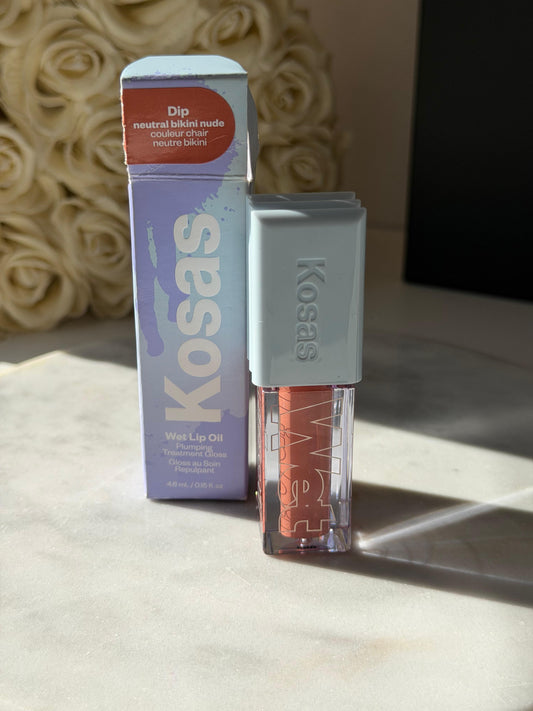 KOSAS Wet Lip Oil Gloss - Bikini Nude
Plumping Peptide Lip Treatment