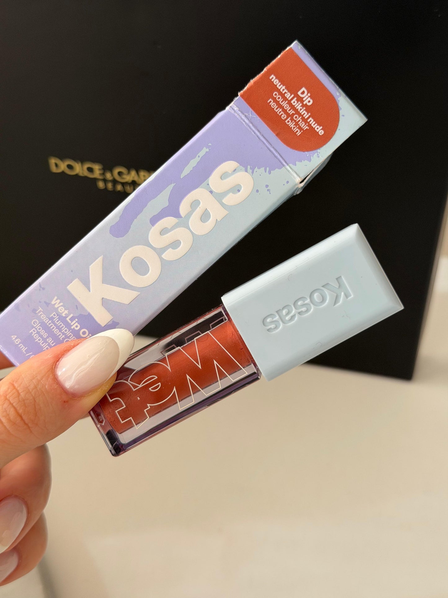 KOSAS Wet Lip Oil Gloss - Bikini Nude
Plumping Peptide Lip Treatment