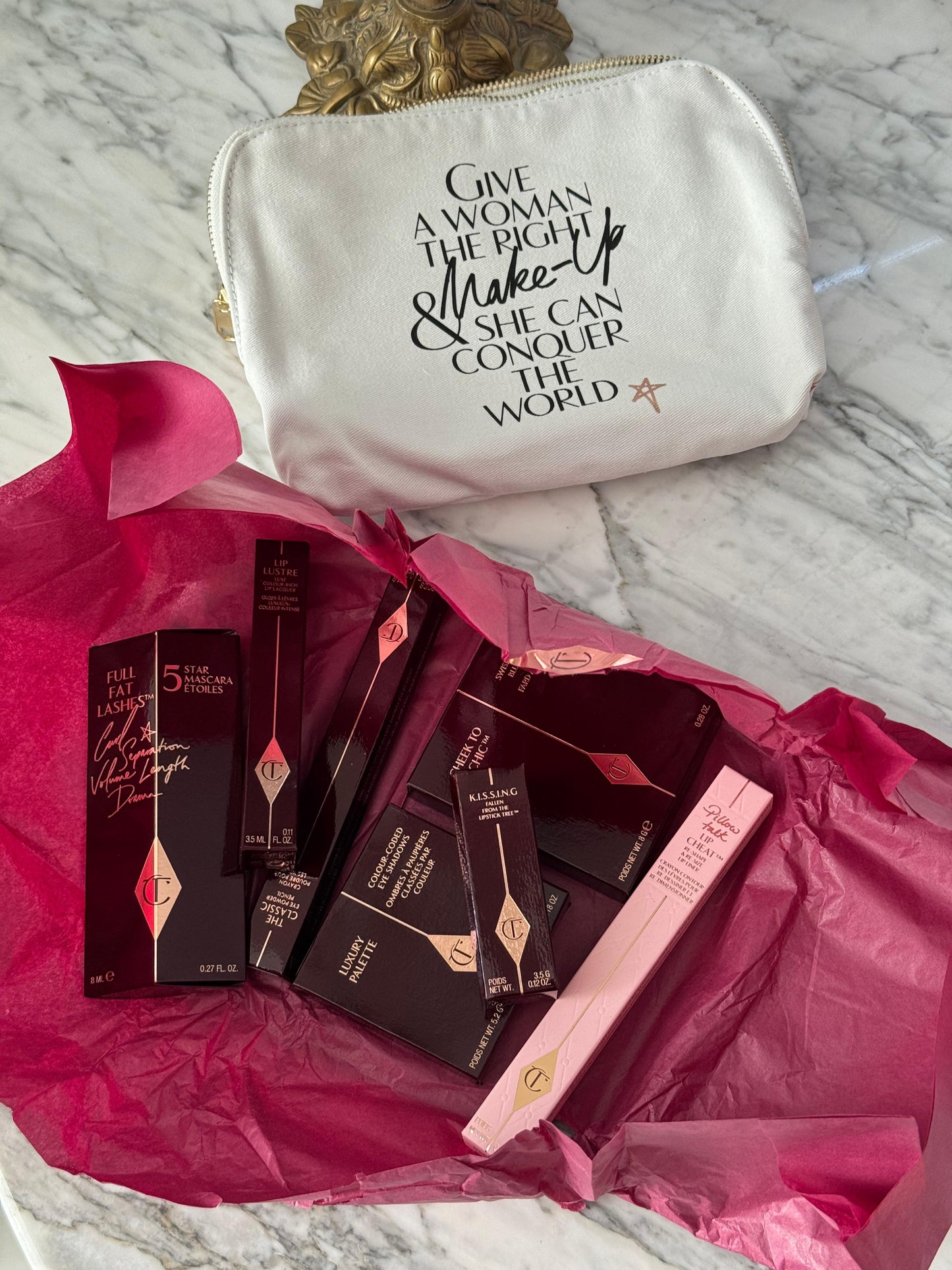 CHARLOTTE TILBURY Make Up Bag - The Pillow Talk Look Set