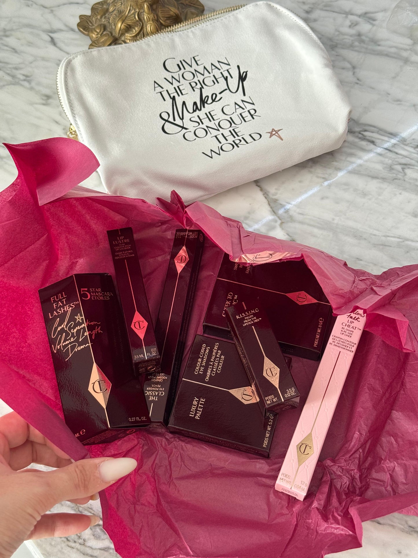 CHARLOTTE TILBURY Make Up Bag - The Pillow Talk Look Set