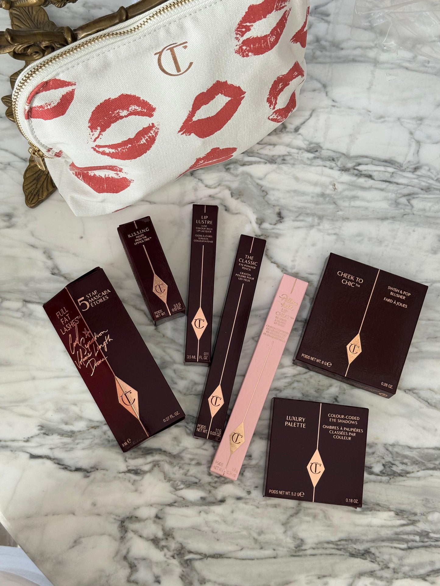 CHARLOTTE TILBURY Make Up Bag - The Pillow Talk Look Set
