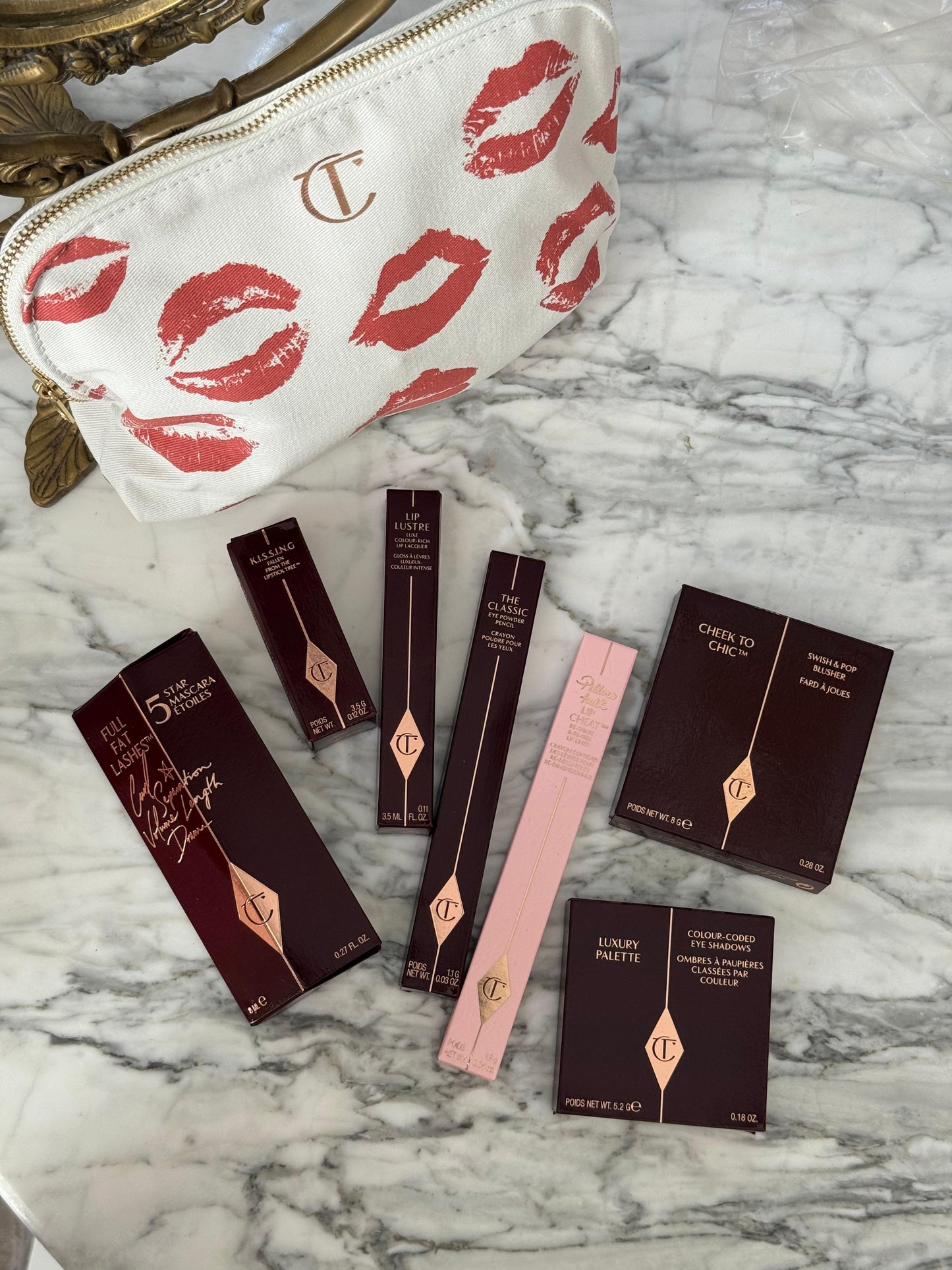 CHARLOTTE TILBURY Make Up Bag - The Pillow Talk Look Set