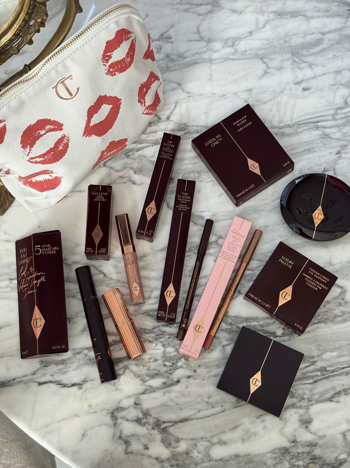 CHARLOTTE TILBURY Make Up Bag - The Pillow Talk Look Set