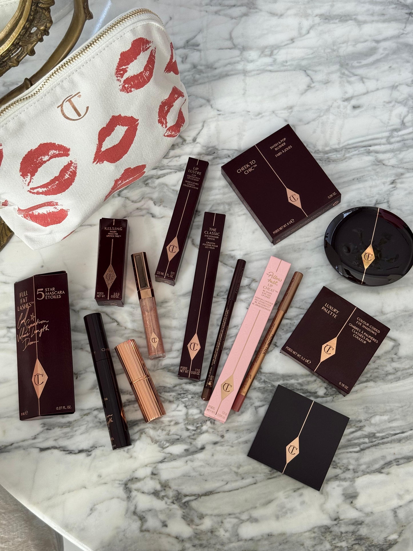 CHARLOTTE TILBURY Make Up Bag - The Pillow Talk Look Set