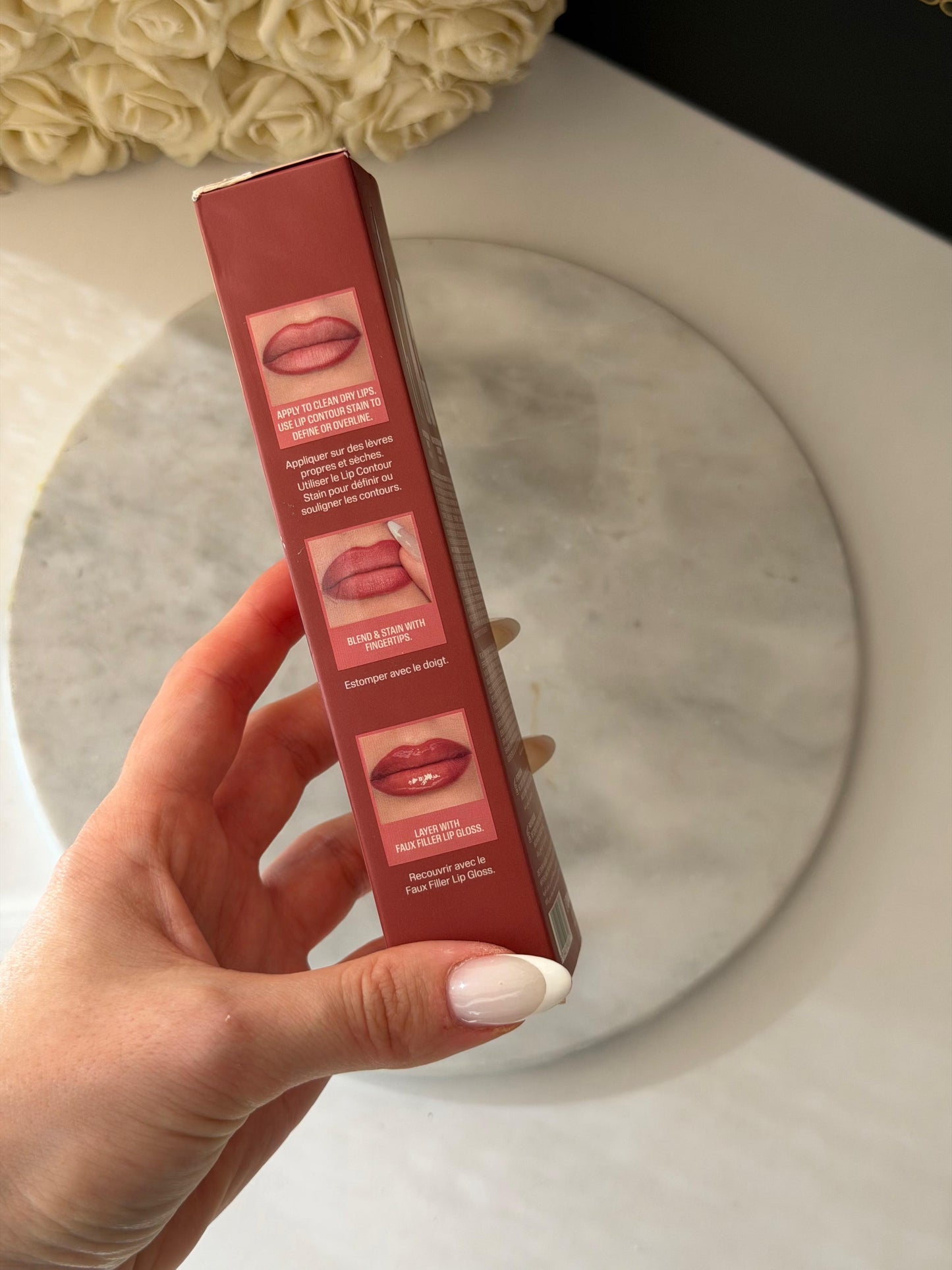 HUDA BEAUTY Makeout Sesh Lip Duo Rosy Nudes - Bombshell/Rosewood